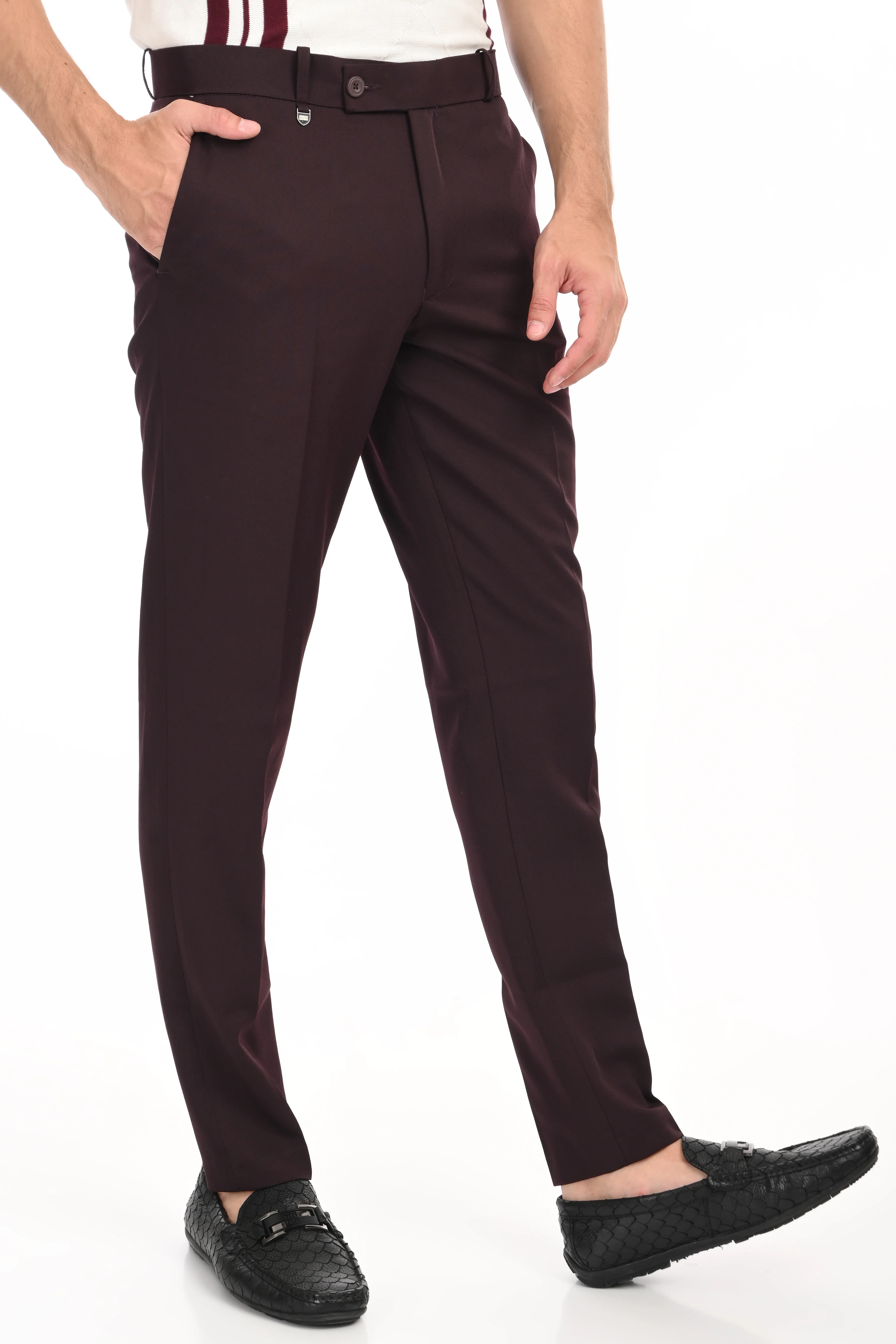 Formal Pant (Maroon) - Image 3